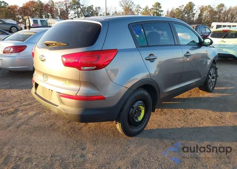 2015 Kia Sportage Lx z USA, uszkodzony, nr VIN KNDPB3AC3F7781499
